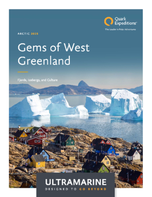 Quark Expeditions, Gems Of West Greenland   Ultramarine, Arctic 2025